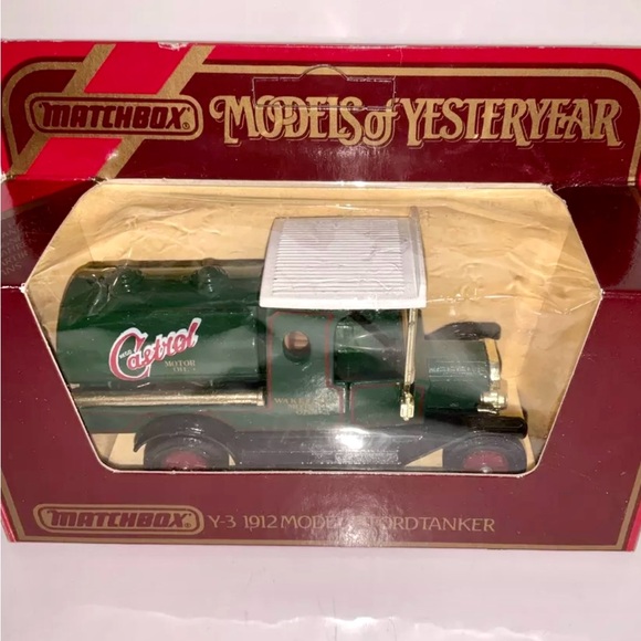 MATCHBOX MODELS OF YESTERYEAR 1:35 MODEL T FORD TANKER CASTROL OIL - Y-3 - Picture 2 of 7